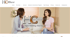 Desktop Screenshot of hopeconnections.com